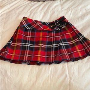 Girls Plaid Skirt